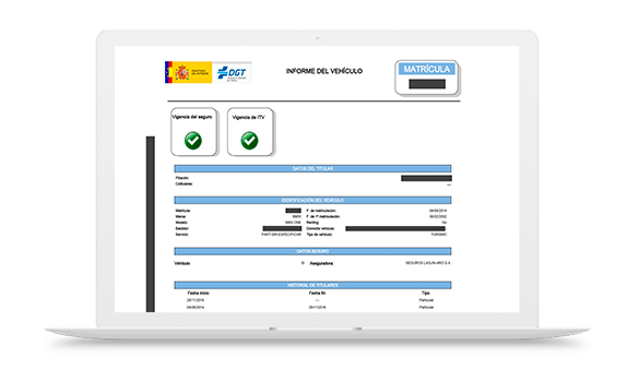 Informe de vehicle